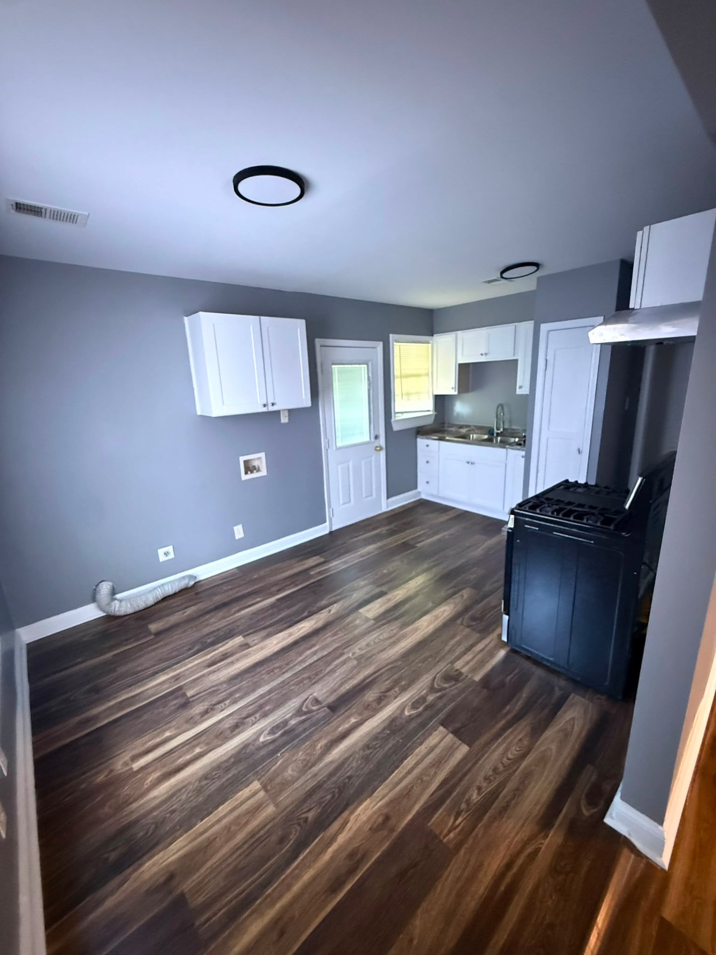 Kitchen and laundry area at 962 Inman Rd